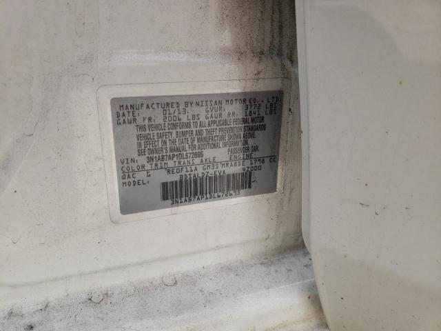 Photo 10 from auction – 2013 NISSAN SENTRA S with VIN 3N1AB7AP1DL672695