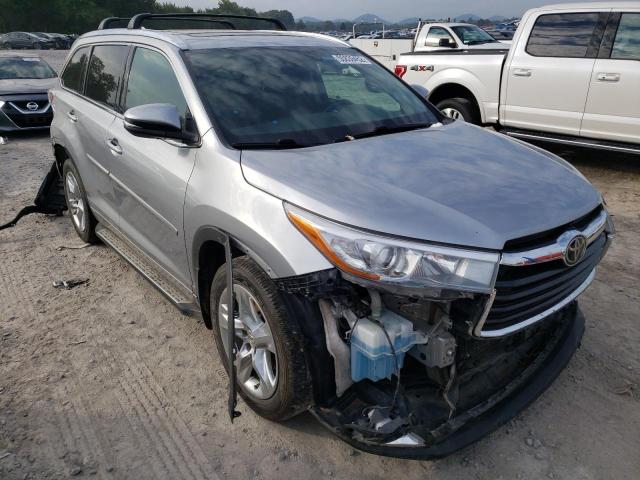 TOYOTA HIGHLANDER 2015 with VIN 5TDDKRFH6FS161696 - Photo from auction