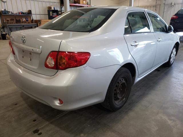 Photo 4 from auction – 2009 TOYOTA COROLLA BA with VIN JTDBL40E999069846