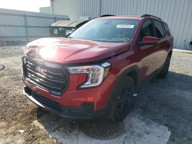 Photo 2 from auction – 2022 GMC TERRAIN SL with VIN 3GKALMEV7NL201917