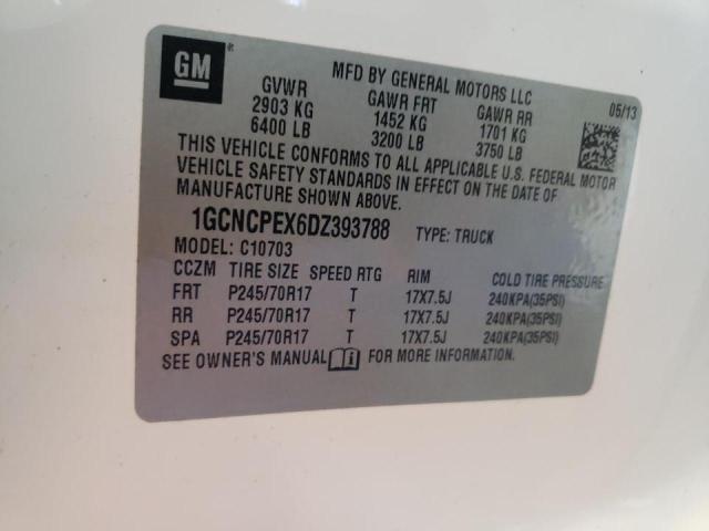 Photo 10 from auction – 2013 CHEVROLET SILVERADO with VIN 1GCNCPEX6DZ393788