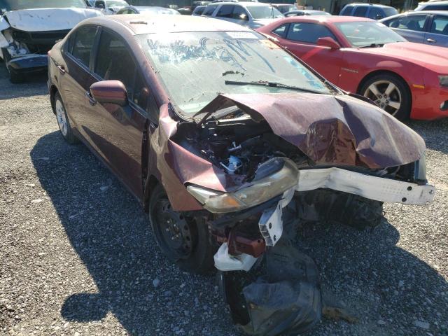 HONDA CIVIC LX 2014 with VIN 19XFB2F58EE222092 - Photo from auction