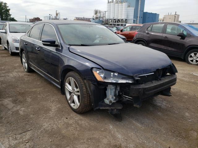 VOLKSWAGEN PASSAT SEL 2014 with VIN 1VWCT7A3XEC007031 - Photo from auction