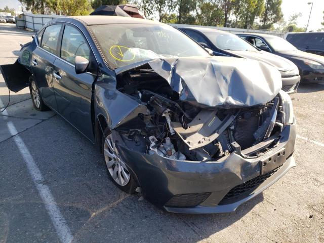 NISSAN SENTRA S 2016 with VIN 3N1AB7AP3GL649696 - Photo from auction