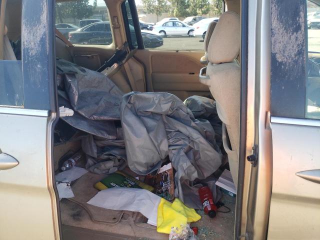 Photo 6 from auction – 2006 HONDA ODYSSEY EX with VIN 5FNRL38426B034409