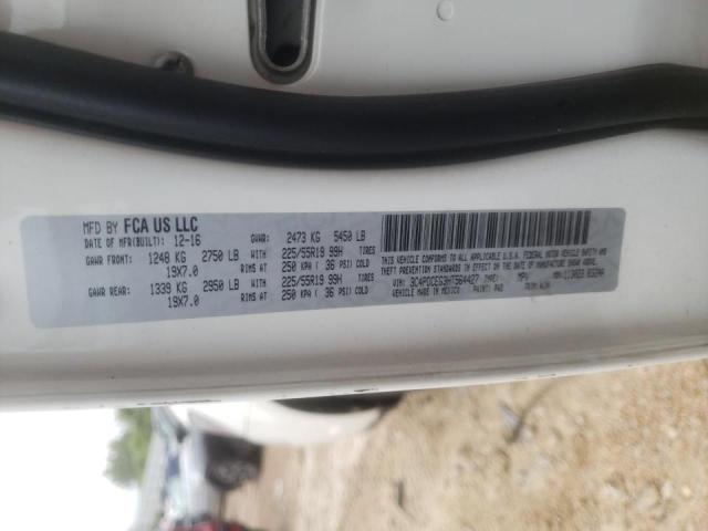 Photo 10 from auction – 2017 DODGE JOURNEY GT with VIN 3C4PDCEG3HT564427