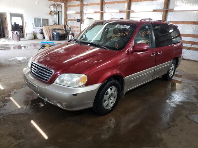 Photo 2 from auction – 2003 KIA SEDONA EX with VIN KNDUP131236353218