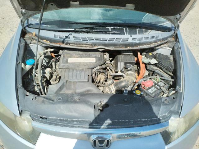 Photo 7 from auction – 2007 HONDA CIVIC HYBR with VIN JHMFA36207S009490