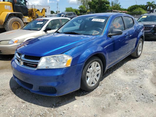 Photo 2 from auction – 2013 DODGE AVENGER SE with VIN 1C3CDZAB6DN700916