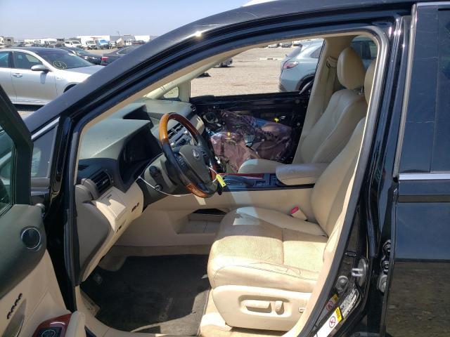 Photo 5 from auction – 2010 LEXUS RX 350 with VIN JTJZK1BAXA2404147