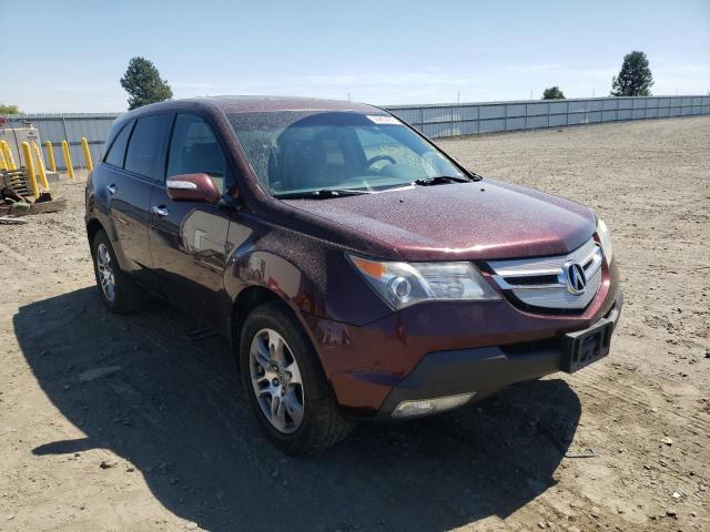 ACURA MDX 2009 with VIN 2HNYD28219H512300 - Photo from auction