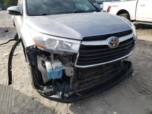 Photo 9 from auction – 2015 TOYOTA HIGHLANDER with VIN 5TDDKRFH6FS161696