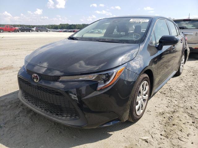 Photo 2 from auction – 2022 TOYOTA COROLLA LE with VIN JTDEPMAE9NJ225554