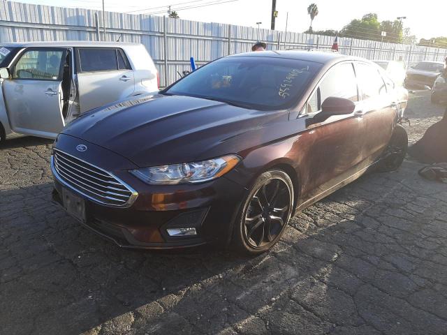 Photo 2 from auction – 2019 FORD FUSION SE with VIN 3FA6P0HD7KR232830