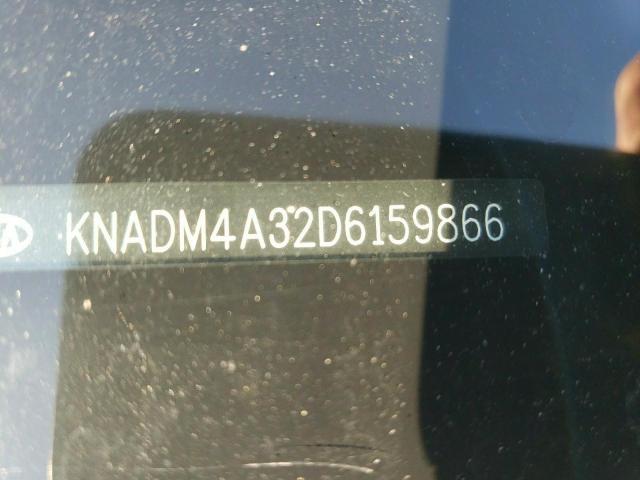 Photo 10 from auction – 2013 KIA RIO LX with VIN KNADM4A32D6159866