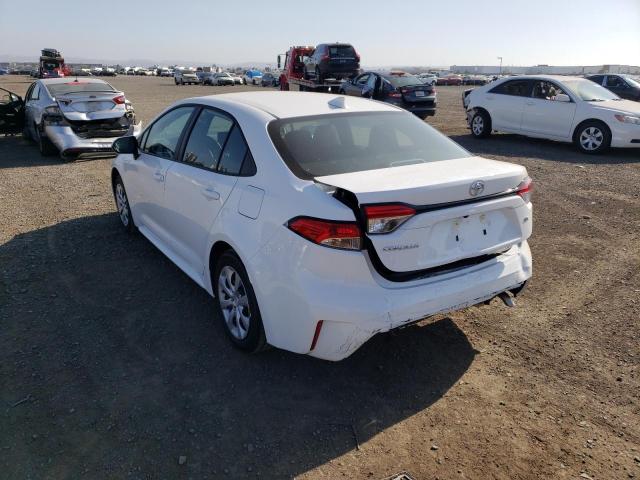 Photo 3 from auction – 2022 TOYOTA COROLLA LE with VIN 5YFEPMAE8NP339444
