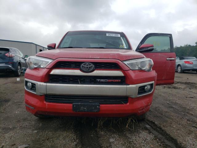 Photo 9 from auction – 2019 TOYOTA 4RUNNER SR with VIN JTEZU5JR2K5198636