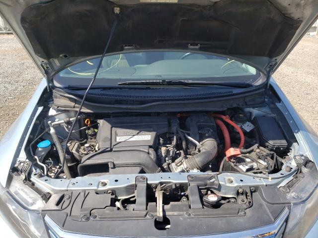 Photo 7 from auction – 2012 HONDA CIVIC HYBR with VIN JHMFB4F38CS009775