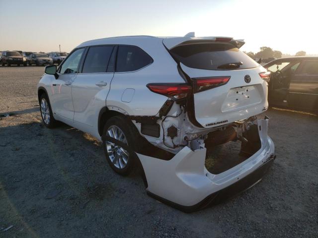 Photo 3 from auction – 2021 TOYOTA HIGHLANDER with VIN 5TDDBRCH9MS016301