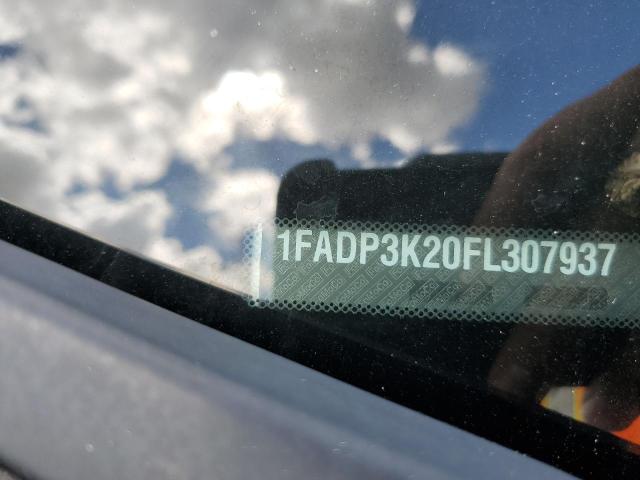 Photo 10 from auction – 2015 FORD FOCUS SE with VIN 1FADP3K20FL307937