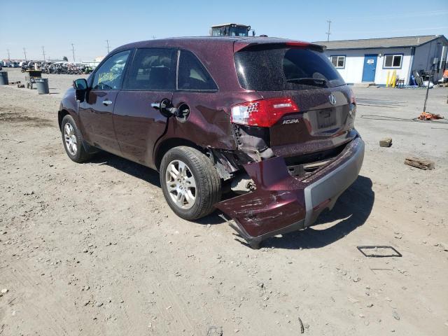 Photo 3 from auction – 2009 ACURA MDX with VIN 2HNYD28219H512300
