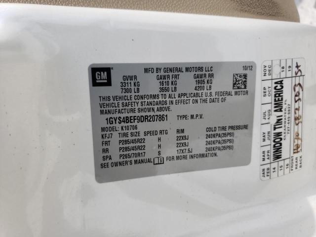 Photo 10 from auction – 2013 CADILLAC ESCALADE L with VIN 1GYS4BEF9DR207861
