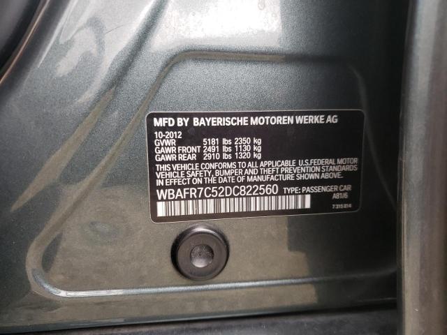 Photo 10 from auction – 2013 BMW 535 I with VIN WBAFR7C52DC822560