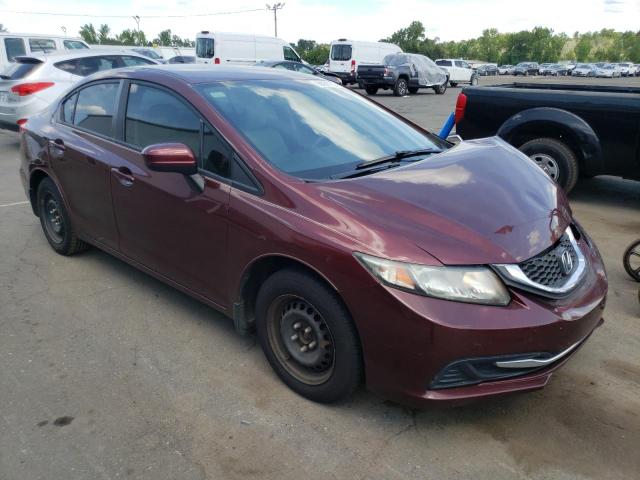 HONDA CIVIC LX 2014 with VIN 19XFB2F57EE075263 - Photo from auction