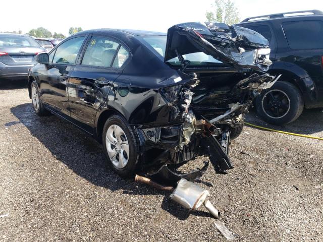 Photo 3 from auction – 2013 HONDA CIVIC LX with VIN 2HGFB2F49DH033866