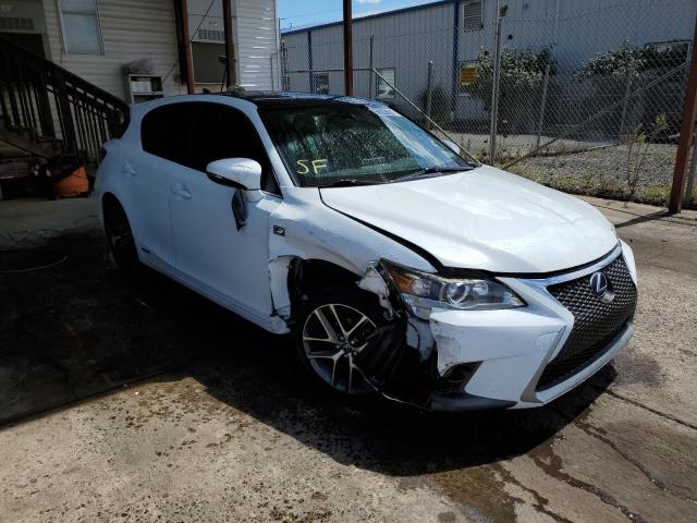 LEXUS CT 200 2014 with VIN JTHKD5BH0E2176666 - Photo from auction