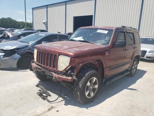 Photo 2 from auction – 2008 JEEP LIBERTY SP with VIN 1J8GN28K98W155391