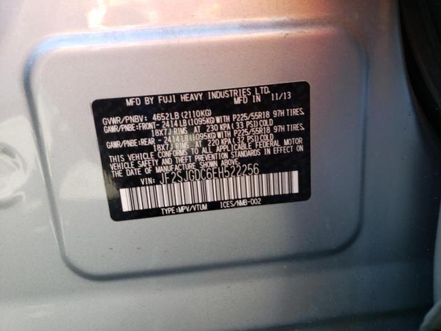 Photo 10 from auction – 2014 SUBARU FORESTER 2 with VIN JF2SJGDC6EH522256