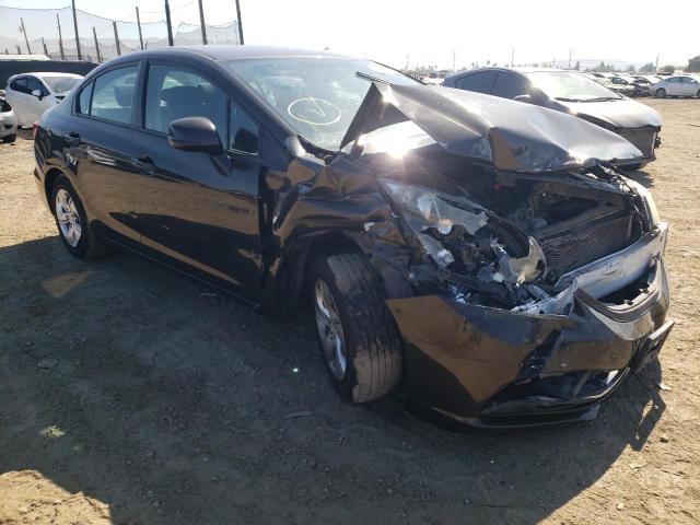 HONDA CIVIC LX 2013 with VIN 19XFB2F59DE217577 - Photo from auction