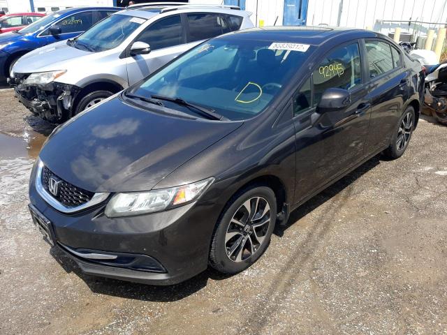 Zdjęcie 2 z aukcji – 2013 HONDA CIVIC EX z VIN 19XFB2F86DE022059