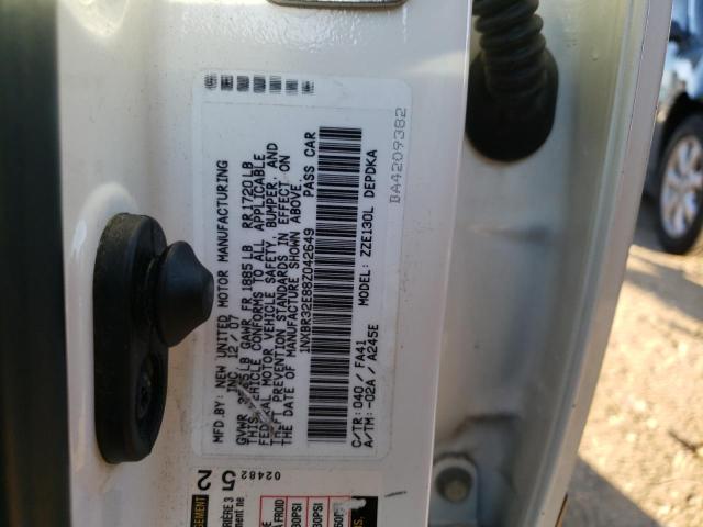 Photo 10 from auction – 2008 TOYOTA COROLLA CE with VIN 1NXBR32E88Z042649