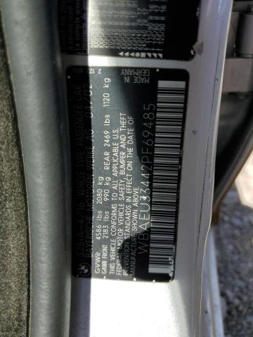 Photo 10 from auction – 2002 BMW 325 XI with VIN WBAEU33442PF69485