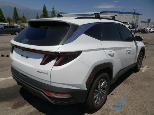 Photo 4 from auction – 2022 HYUNDAI TUCSON BLU with VIN KM8JBCA15NU024359