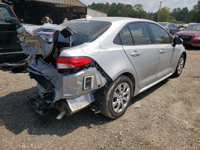 Photo 4 from auction – 2022 TOYOTA COROLLA LE with VIN JTDEPMAE4N3005341