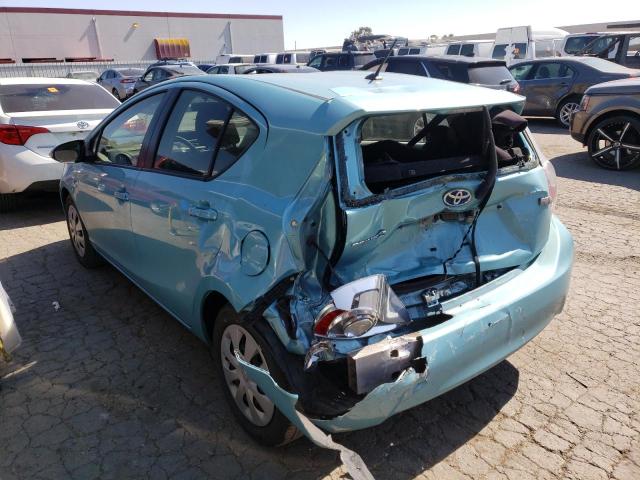Photo 3 from auction – 2013 TOYOTA PRIUS C with VIN JTDKDTB36D1032134