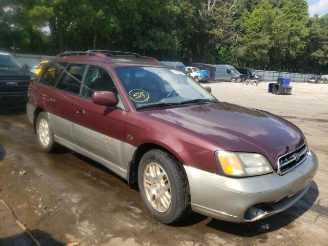 SUBARU LEGACY OUT 2001 with VIN 4S3BH806117673442 - Photo from auction
