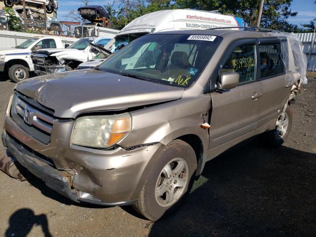 Photo 2 from auction – 2006 HONDA PILOT EX with VIN 2HKYF18576H516021