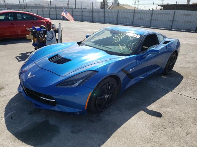 Photo 2 from auction – 2016 CHEVROLET CORVETTE S with VIN 1G1YB2D71G5118337