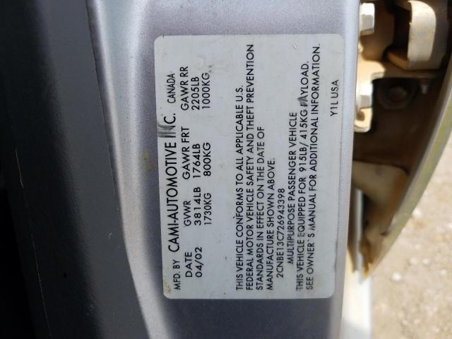 Photo 10 from auction – 2002 CHEVROLET TRACKER with VIN 2CNBE13C726943398