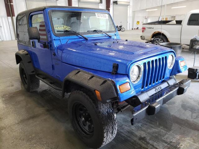 Photo 1 from auction – 1999 JEEP WRANGLER / with VIN 1J4FY19S8XP434191