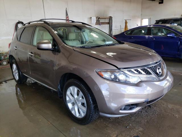 NISSAN MURANO S 2011 with VIN JN8AZ1MW2BW163929 - Photo from auction