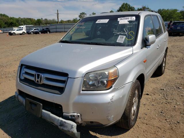 Photo 2 from auction – 2006 HONDA PILOT EX with VIN 2HKYF18446H518106