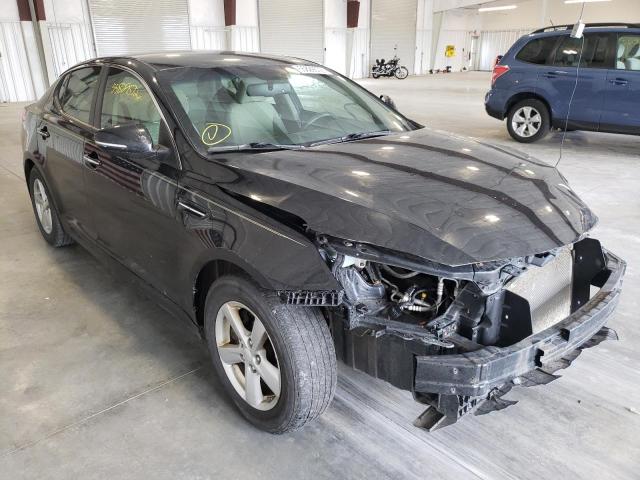 KIA OPTIMA LX 2014 with VIN 5XXGM4A77EG286036 - Photo from auction