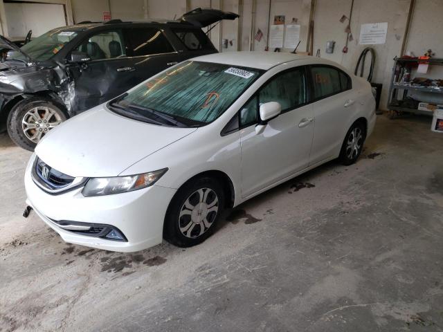 Photo 2 from auction – 2015 HONDA CIVIC HYBR with VIN 19XFB4F36FE001201