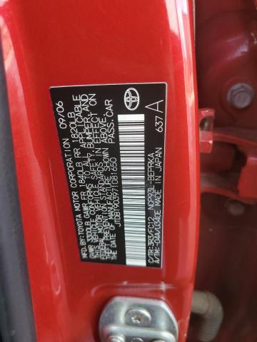 Photo 10 from auction – 2007 TOYOTA YARIS with VIN JTDBT903971081650
