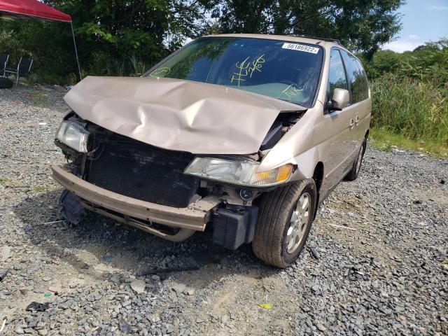Photo 9 from auction – 2002 HONDA ODYSSEY EX with VIN 2HKRL18642H554418
